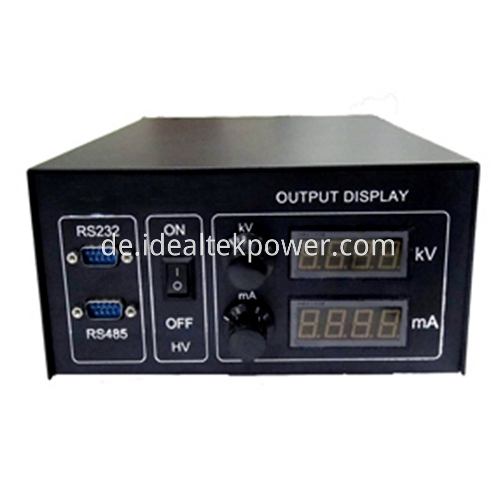 High Voltage Bench Lab Power Supply Front Panel